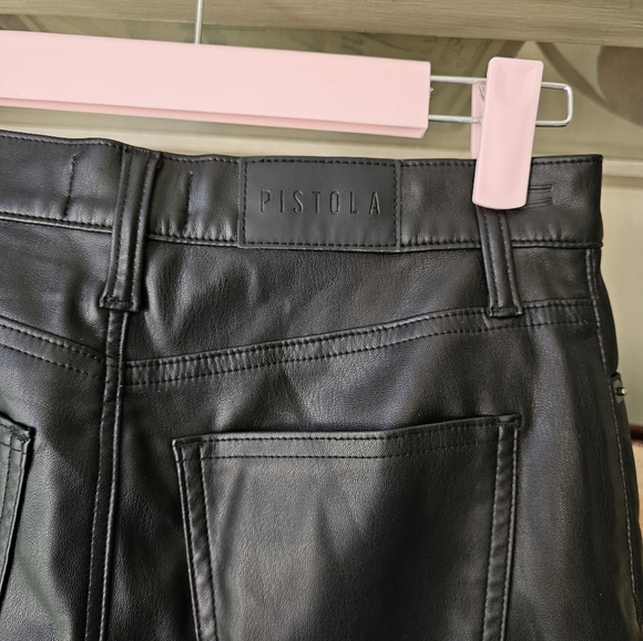 PISTOLA Aline High Rise Skinny Pant in Slate Black - Picture 9 of 11